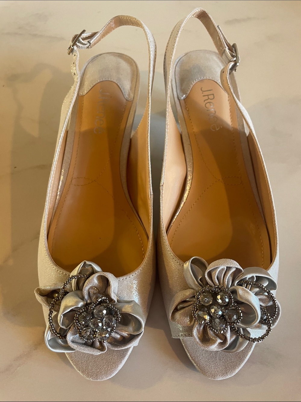 J. Renee Silver Leonelle 11 Wide